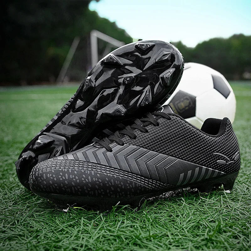 Men Soccer Cleats Ankle Support Anti Slip Football Field Boots Futsal Training Outdoor Matches Football Shoes Quality Sneakers