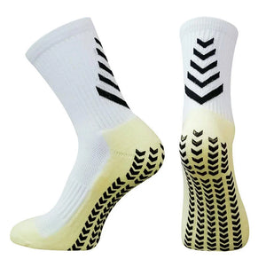 1 Football Pairs New Breathable Men Women Anti-slip Soft Socks Running Soccer Basketball Cycling Sports Grip Socks