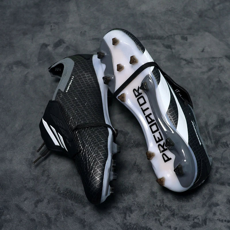 NEW High Quality Mens Soccer Shoes Outdoor Turf Soccer Cleats for Kids Sneakers TF/FG Training Football Boots Chuteira Campo