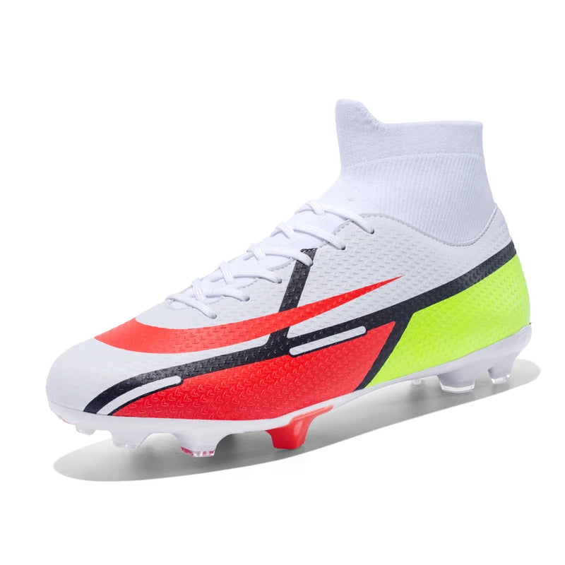 Men's Soccer Shoes TF/FG Football Boots Anti-Slippery Sports shoes Comfortable Ultralight Outdoor Training Sneakers Soft Cleats