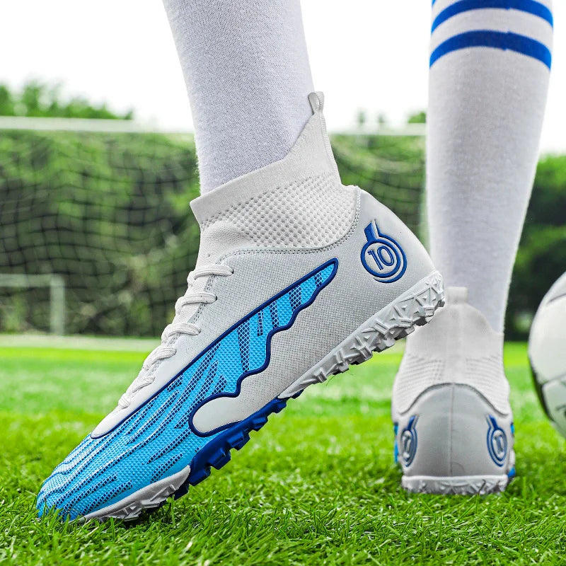 Men Football Boots Turf Futsal Soccer Shoes Society Training Sports Football Shoe Professional Cleats Sneakers chuteira de campo