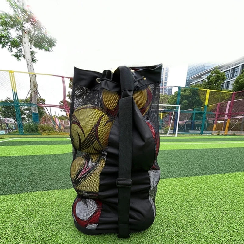 Mesh Balls Bag Basketball Bag Team Balls Bags for Holding Soccer Football