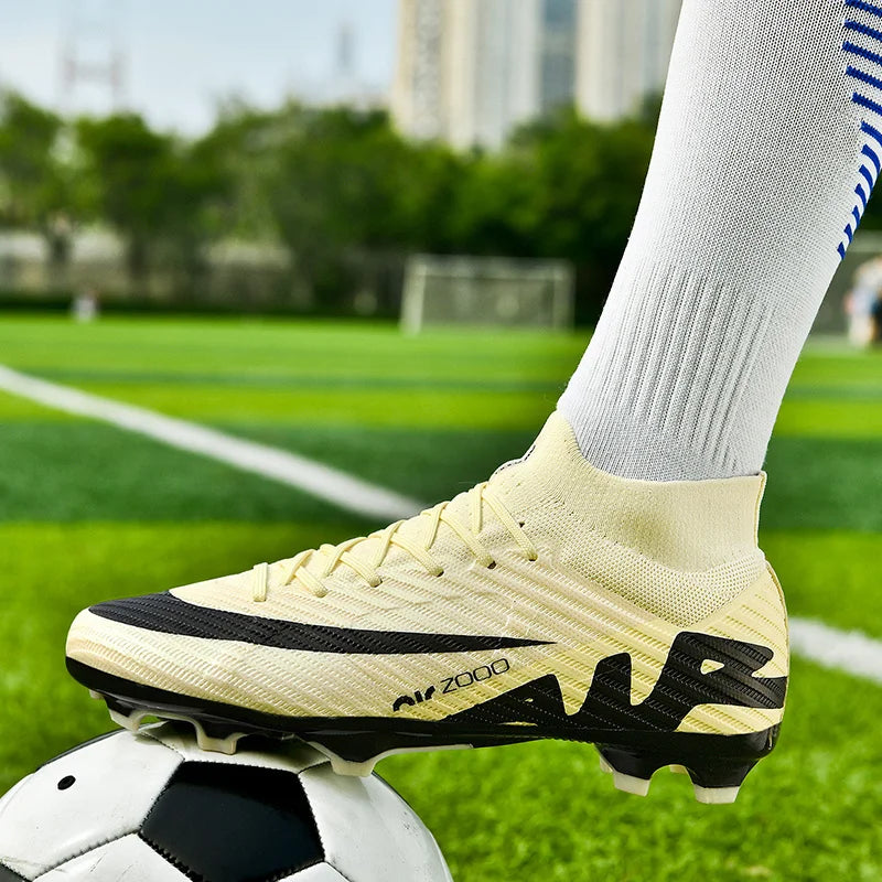 2024 Outdoor Soccer Shoes Men Professional Futsal Court  Football Boots For Men Long Spikes Training Cleats Football Shoes Man