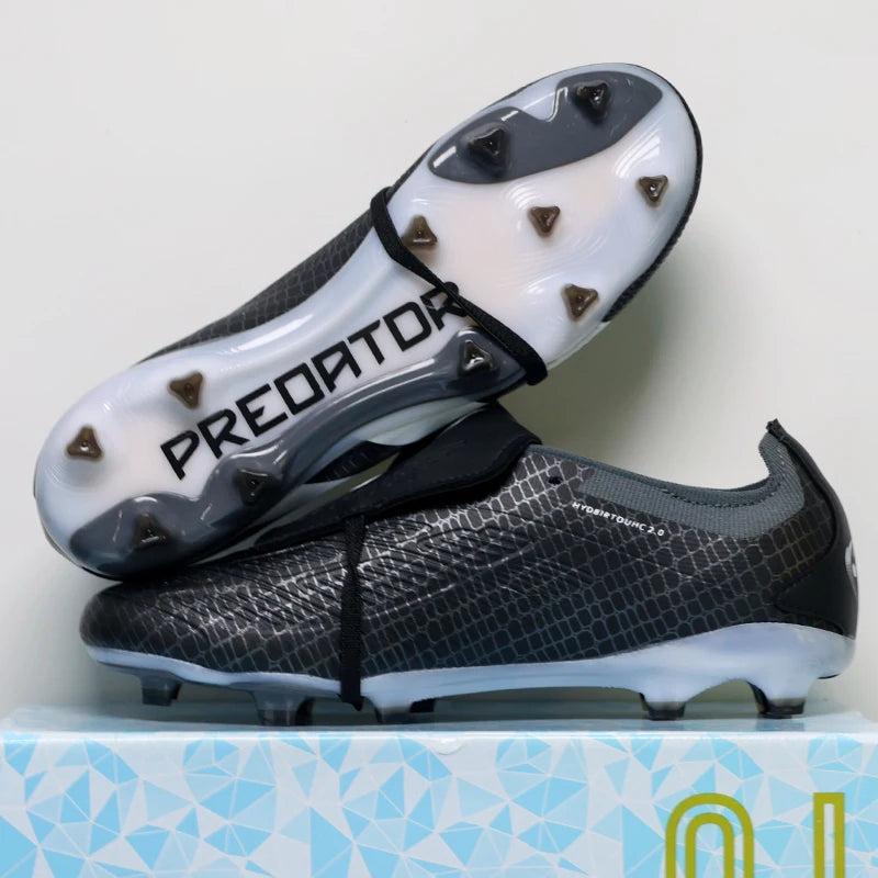 NEW High Quality Mens Soccer Shoes Outdoor Turf Soccer Cleats for Kids Sneakers TF/FG Training Football Boots Chuteira Campo